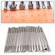 Leather Craft Hand Punch Tool Set (Pack of 48)